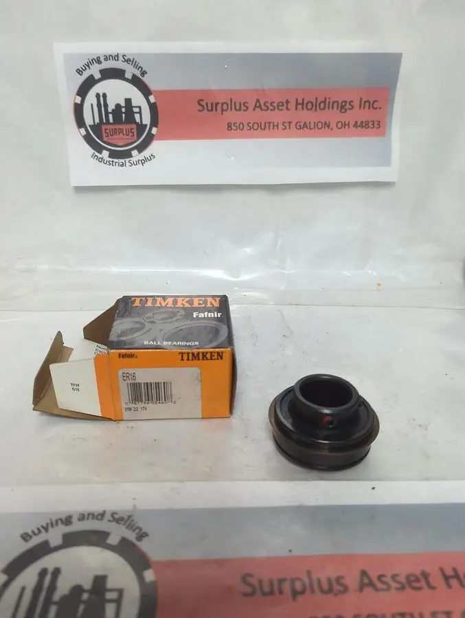 New | in-Stock TIMKEN ER16 Industrial Controls Ohio US | Surplus Asset Holdings #1363813