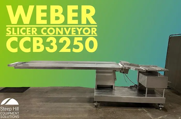 Used WEBER CCB3250 Slicers / Dicers / Cutters | Steep Hill Equipment Solutions #772455