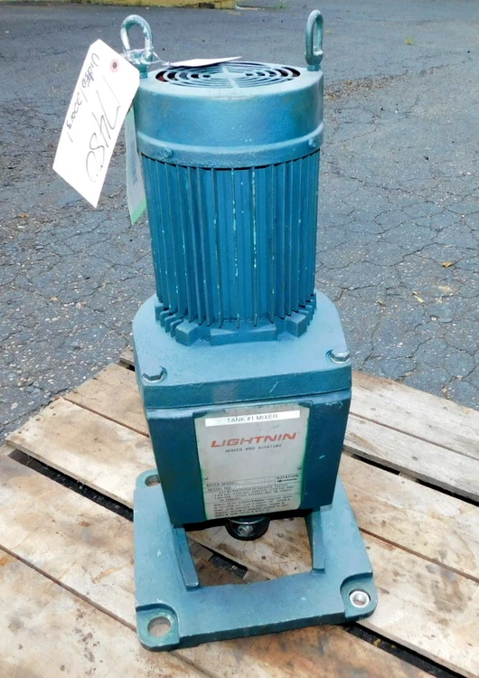 Used LIGHTNING NLDG 100 Stationary Mixers New Jersey US | Champion Trading Corporation #424172