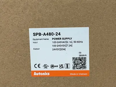 New | in-Stock AUTONICS SPBA48024 Single Output Power Supplies Ohio US | HGR 24 #1406097