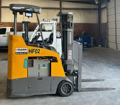 New | in-Stock 2021 JUNGHEINRICH ETG318 3-Wheel Sit down Electric Counterbalance Forklifts Texas US | Forklift Exchange #1274606