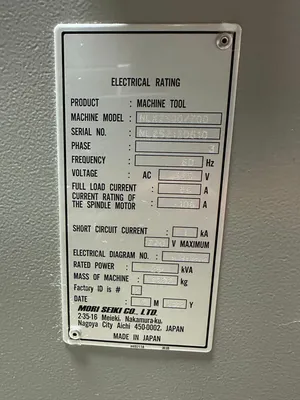 2012 MORI SEIKI NLX-2500/700 CNC Lathes | CNC EXCHANGE (8)