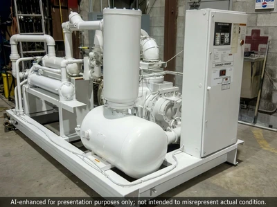 Used Gardner-Denver Electra-Saver II Rotary Screw & Sliding Vane Air Compressors Quebec CA | Machineco #1256353