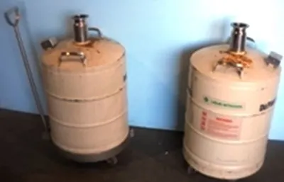 QTY. 1. DUPONT INSTRUMENTS LIQUID NITROGEN, 50 GAL...