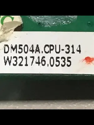 GENERIC Display Panel Board DM504A.CPU-314 Used