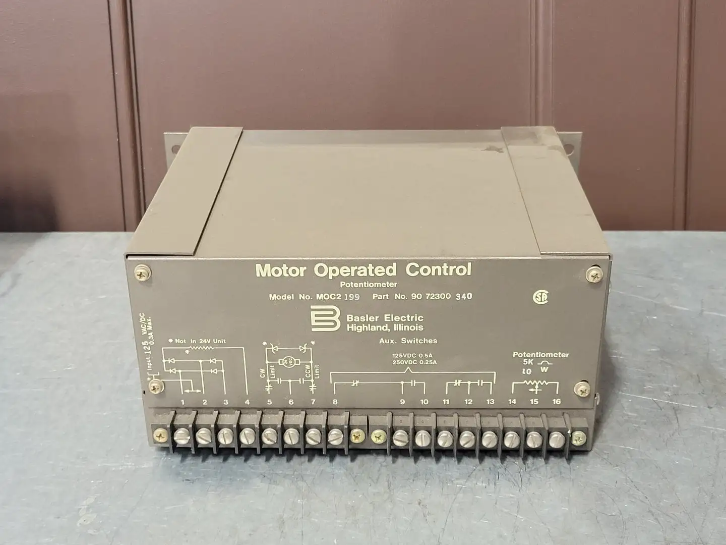 USED BASLER MOC2 199
