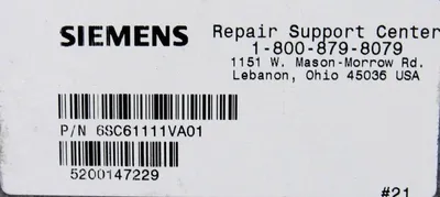 REMANUFACTURED SIEMENS 6SC6111-1VA01 DRIVE 6SC61111VA01