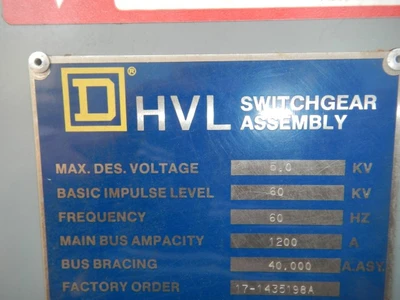 USED SQUARE D #: 184-50