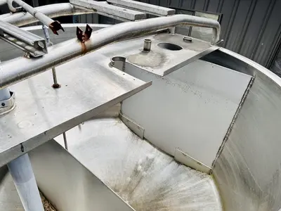 950 Gallon (IN-Operable Jacket) Stainless Steel Mixing / Holding Tanks