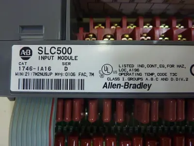 USED ALLEN BRADLEY 1746-IA16 SER D
