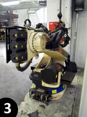 USED TRUMPF  - KUKA YAG LASER WELDING ROBOT