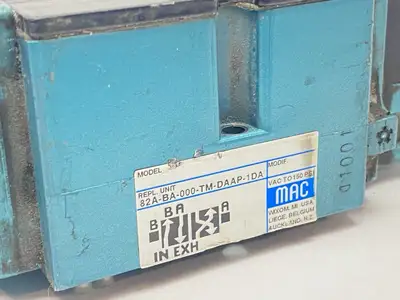 USED MAC VALVES SOLENOID VALVE 4-WAY