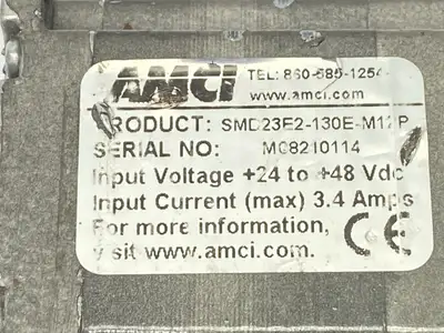 Used AMCI ETHERNET INTEGRATED STEPPER MOTOR 3.4A  24-48VDC Motors (misc) | Maverick Industrial Sales #1100474