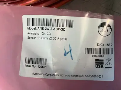 Used AUTOMATION COMPONENTS INC. A/1K2WA100GD Sensors Ohio US | HGR 24 #1515816