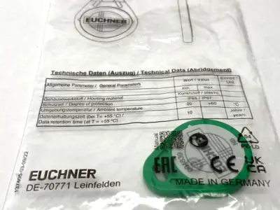 New | in-Stock Euchner Electronic Read/Write Key 094839 Industrial Controls Michigan US | Maverick Industrial Sales #1391005