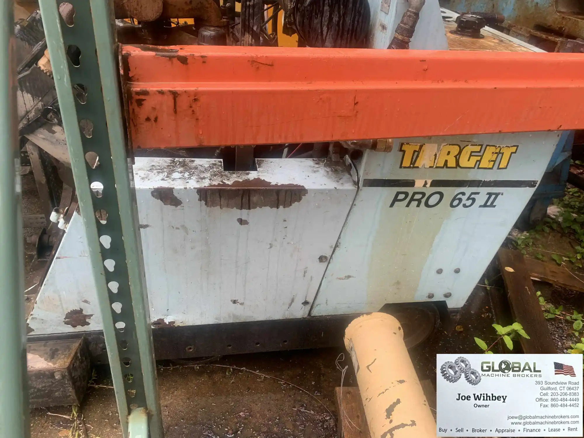 Target Pro 65II Walk Behind Concrete Saw 48" Max Blade Construction Saw