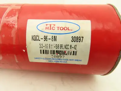 HTC Tool 30897 COB 10 Flute Coarse Rough End Mill 3" Dia x 8" Flute 30°H NC