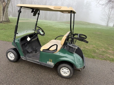 (1) 2015 E-Z-Go golf cart with a Kawasaki gas engine, does not include Club canopy, ball cover, club...