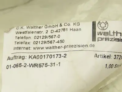 Walther Präzision 01-065-2-WR575-31-1 No Drip Coupling 2-1/2" Size Aluminum
