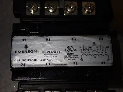 New | in-Stock EMERSON E050E Transformers | HGR 24 #741613