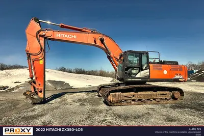 Used 2022 HITACHI ZX350-LC6 Excavators Pennsylvania US | Proxy Equipment #1383022
