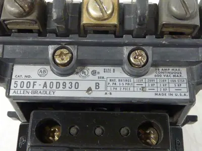 USED ALLEN BRADLEY 500F-AOD930 SER B