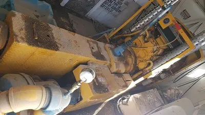 USED GARDNER DENVER PA-8, 4 1/2 X 8 TRIPLEX MUD PUMP