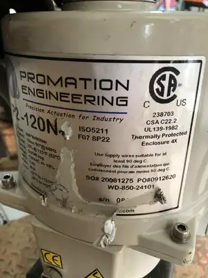 Promation Engineering P2-120N4 Electric Actuated Ball Valve 2-1/2″ WCB 1PH