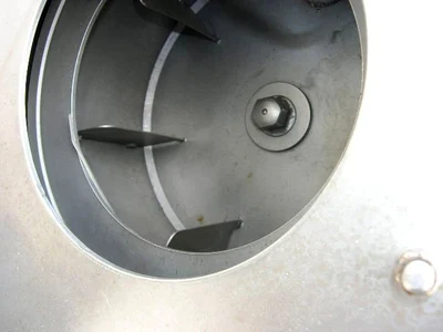 De Laval 12 x 5.5 solid basket centrifuge, SS.