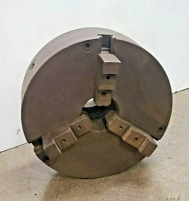 12" Diameter 3 Jaw Lathe Chuck BURNERD