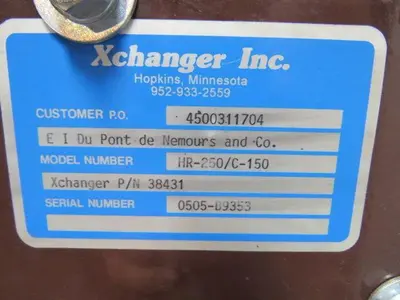 New | in-Stock XCHANGER _UNKNOWN_ Heat Exchangers Indiana US | Arrow Industrial #639527
