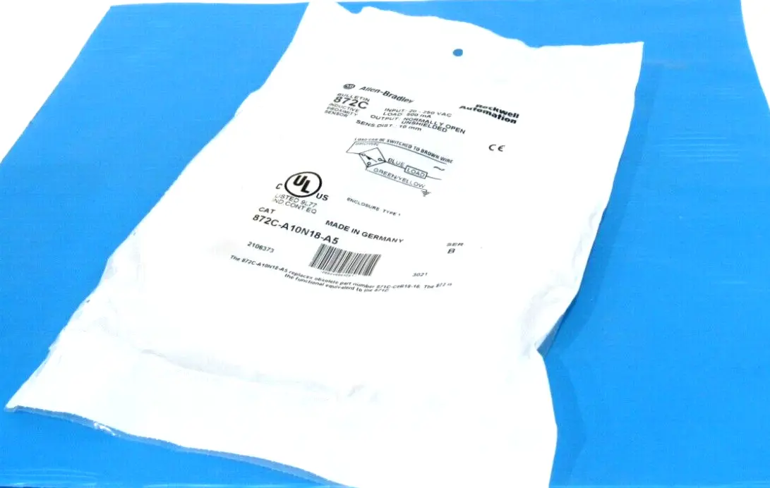 ALLEN BRADLEY 872C-A10N18-A5 PROXIMITY SENSOR 872CA10N18A5 NEW SURPLUS