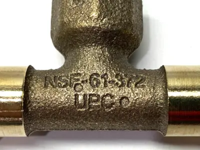 New | in-Stock Viega ProPress Tee, Bronze, Press Connection x FPT, 1/2" x 1/2" x 1/2" Plumbing Equipment Michigan US | Maverick Industrial Sales #1483232