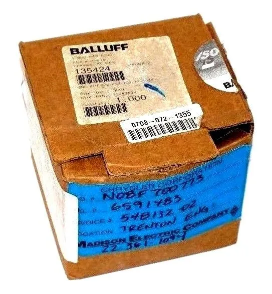 NEW BALLUFF BNS 819-D05-R12-100-10-A038 POSITION SWITCH BNS819D05R1210010A038
