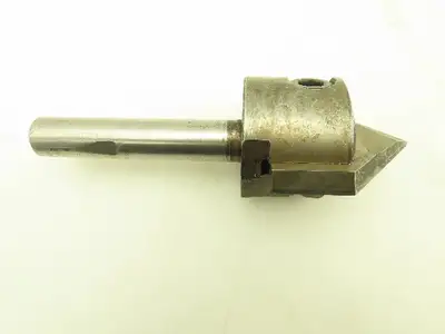1" Dia Straight Shank Spade Drill Insert Holder 3-7/16" Blade