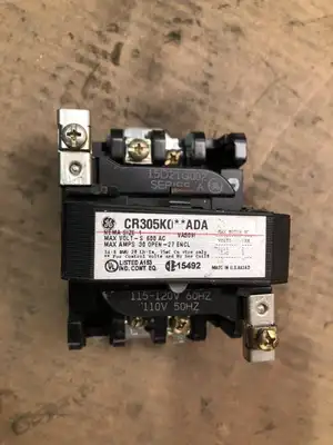 GE CR305KO**ADA Size 1 30A Contactor 600VAC 115-120V ; 110V 50/60Hz Coil