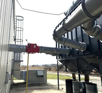 2017 AGET Model FH58S-6D-SP DUSTKOP 24,000 CFM Aget Model FH58S-6D-SP DUSTKOP Dust collection system | CNC EXCHANGE (6)