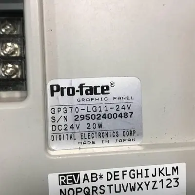 USED DIGITAL ELECTRONICS GP370-LG11-24V