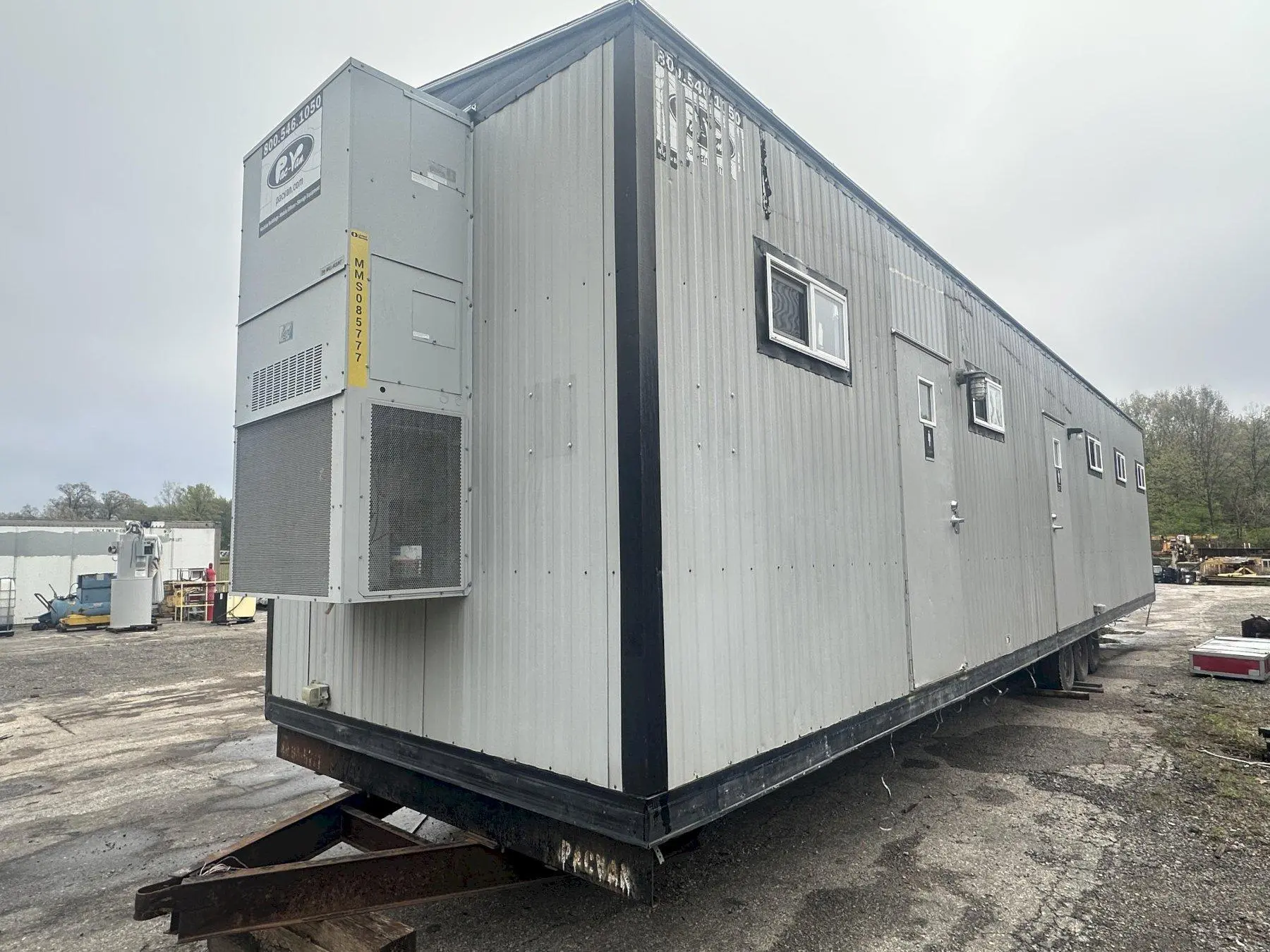 2008 MICHIANA MEN'S & WOMEN'S PORTABLE BATHROOM TRAILER: STOCK #23097
