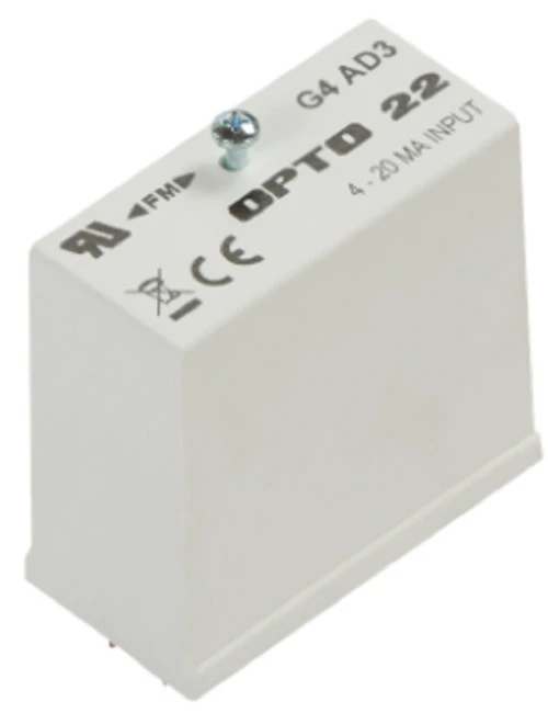 Opto 22 G4AD3 G4 Family 4 to 20 mA Analog Input Module, Single Channel, 4-20mA [Refurbished]