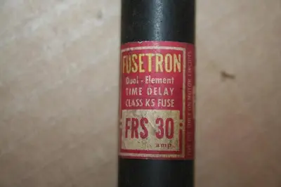 USED FUSETRON FRS-30