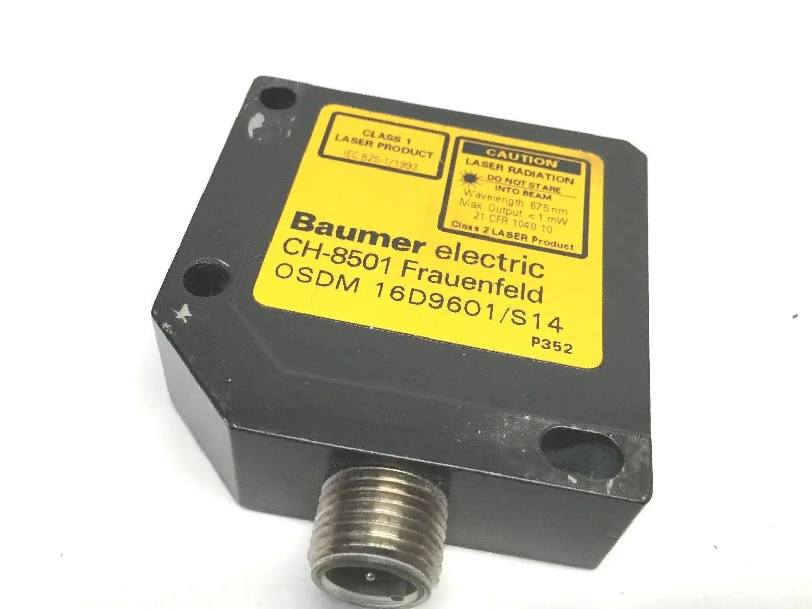 Used Baumer OSDM 16D9601/S14 Photoelectric Sensors Michigan US | Maverick Industrial Sales #1392227