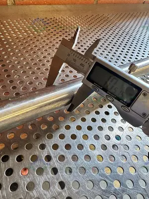 Used 48" STAINLESS STEEL MIXING SHAFT  1" DIAMETER W/  8" IMPELLER Agitator Shaft California US | Equipment Lab #1415096