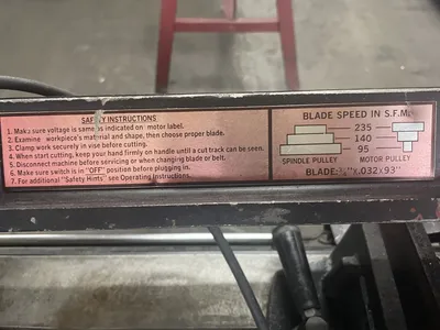 SOUTHERN DISTRIBUTING & MFG HV740 SAWS, BAND, HORIZONTAL | Wheeler Machinery Sales (6)