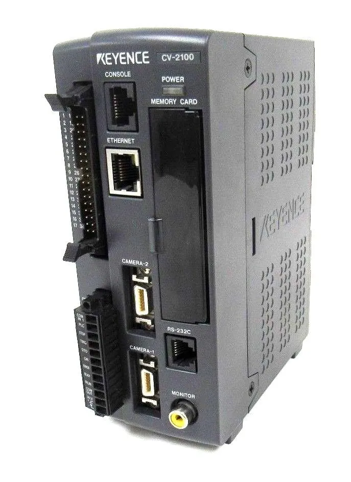 USED KEYENCE CV-2100 CONTROLLER CV2100