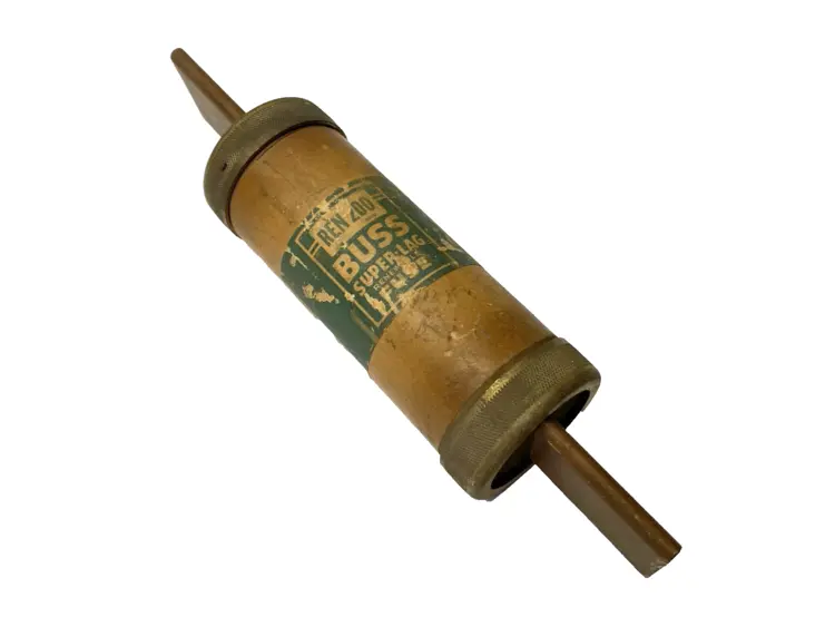 Used BUSSMANN BUSS SUPER-LAG RENEWABLE FUSE 250V 200A Fuses | Maverick Industrial Sales #1105232