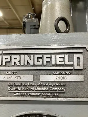 1980 SPRINGFIELD 2-1/2 ATR Rail-Type Vertical Universal Grinders | Star Equipment Co., Inc. (7)