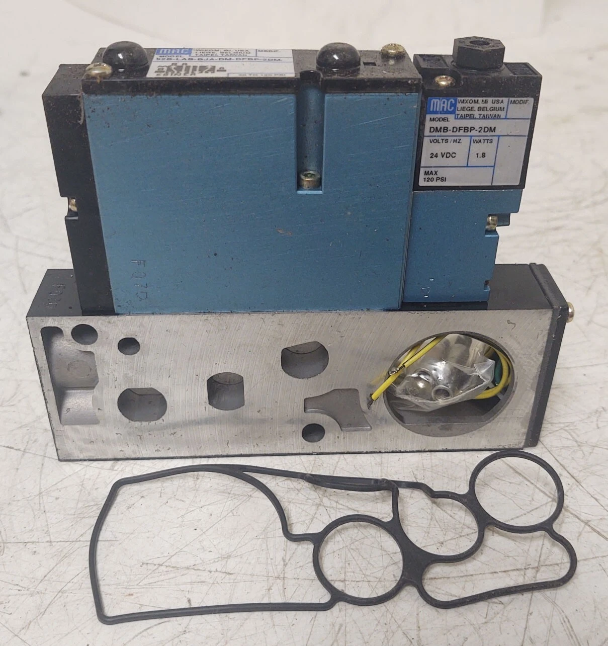 NEW MAC VALVES INC 92B-LAB-BJA-DM-DFBP-2DM
