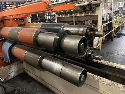 72” x .125” x 75,000 lb Strilich/Bradbury Multi-Blanking Line