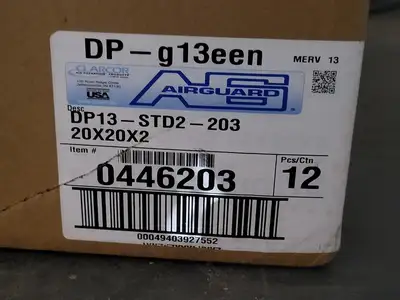 NEW AIRGUARD DP13-STD2-203
